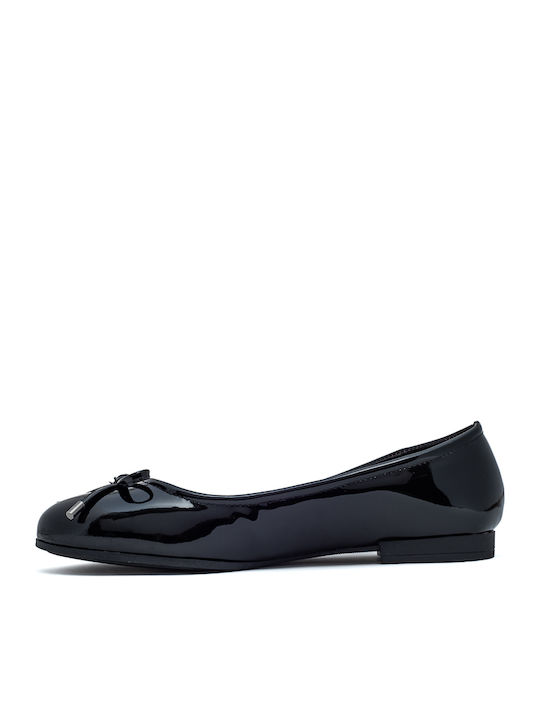 Patent Leather Ballerinas Black