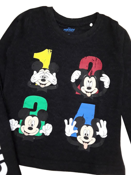 Disney Pijama pentru copii De bumbac Gri închis