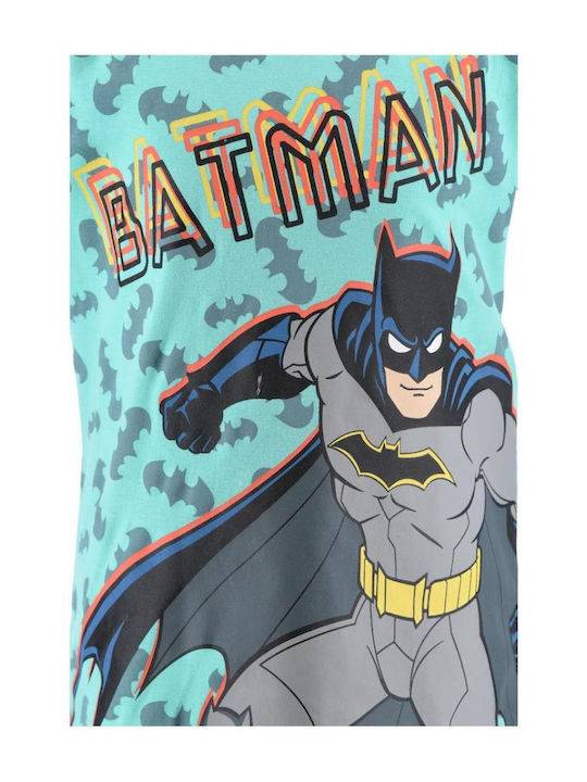 Superheroes Kinder Schlafanzug Sommerlich Green