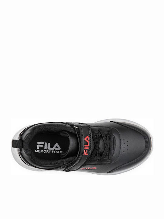 MEMORY ABEL 2 V Kids Sneakers Anatomic with Scratch Black