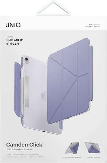 Uniq Camden Flip Cover Μωβ (iPad Air 11" 2024/2025/2026)