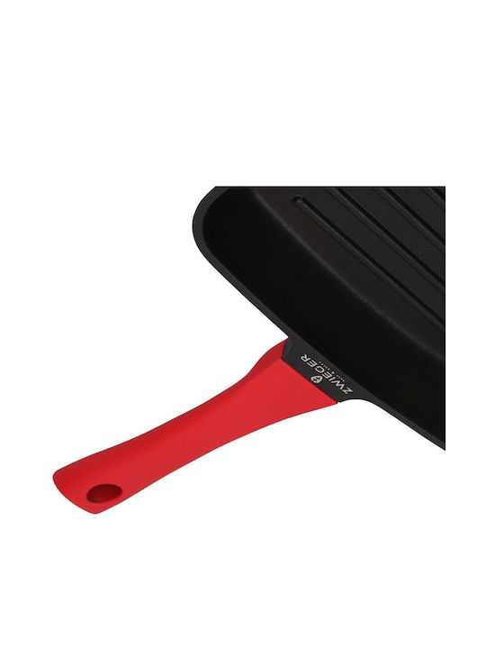 Zwieger Grătar din Aluminiu Turnat cu Strat Antiaderent 28cm