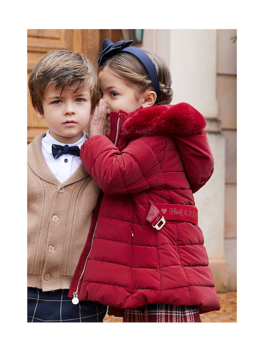 Abel & Lula Kids Casual Jacket Red