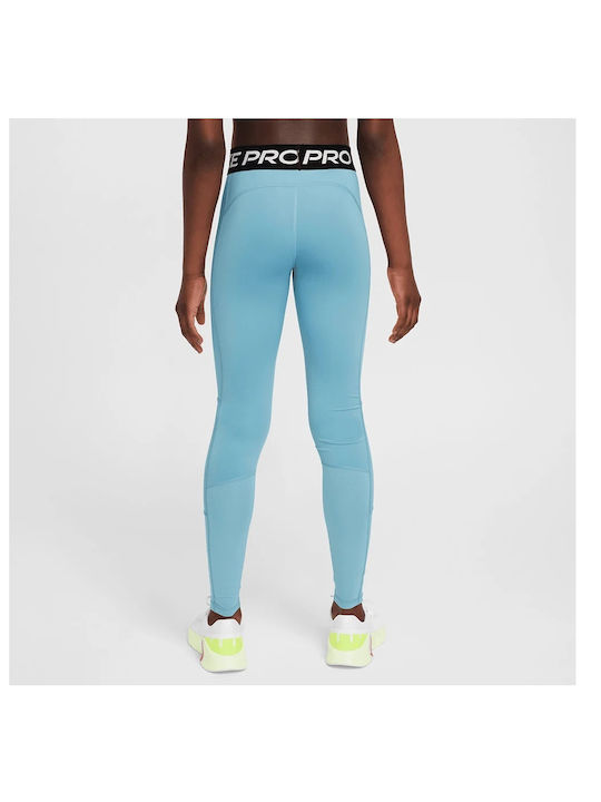 Nike Leggings pentru Copii Lung Turquoise