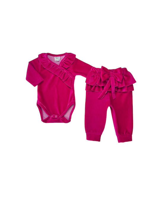 Sweet Baby Baby Bodysuit Velvet fuchsia