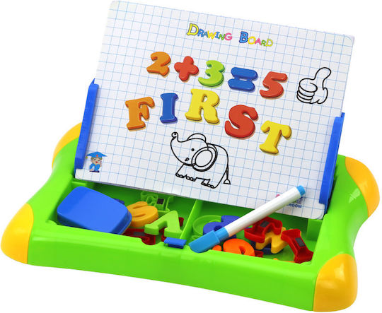 Magnetic Educational Board Letters Numbers Marker Pen Sponge