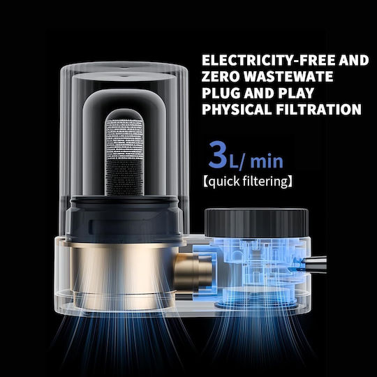 Ginian Wasserfilter Für Wasserhahn Mit Aktivkohle