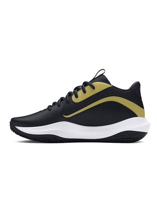 Under Armour Lockdown 7 cu talpă joasă Pantofi de baschet Negri