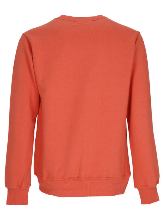 CAT Herren Sweatshirt Orange Rust