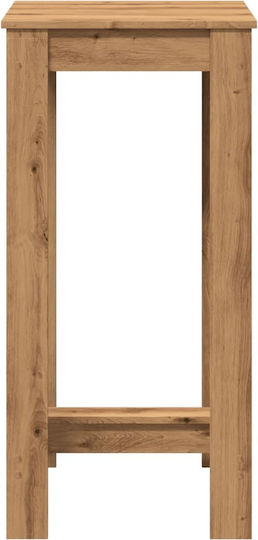 Table Bar Wooden Coffee 51x50x103.5cm