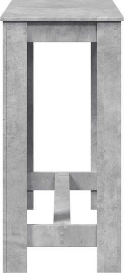 Tisch Bar Holz Gray 102x50x103.5cm