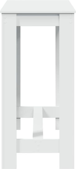 Tisch Bar Holz White 102x50x103.5cm