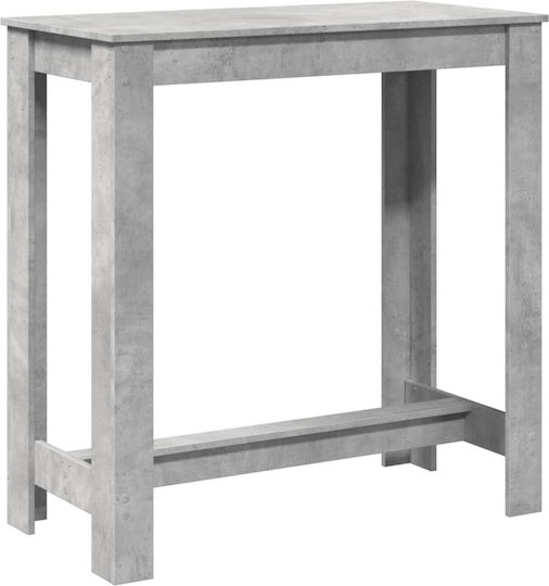 Tisch Bar Holz Gray 102x50x103.5cm