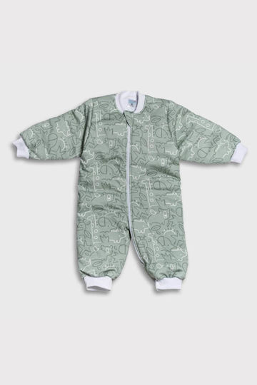 Tender Winter Schlafsack mit Füßen Classic 2.5 Tog Bay Leaf Mint