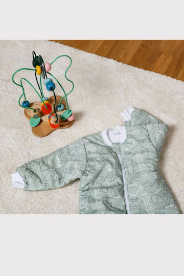 Tender Winter Schlafsack mit Füßen Classic 2.5 Tog Bay Leaf Mint