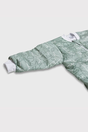 Tender Winter Schlafsack mit Füßen Classic 2.5 Tog Bay Leaf Mint