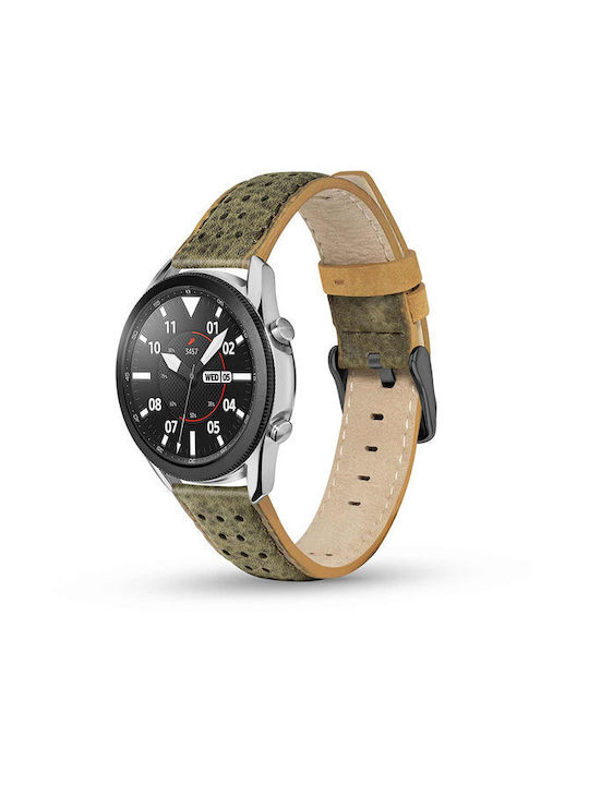 Timberland Daintree Armband Leder Khaki (Universal 22mm) TDOUL0000602