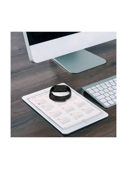 Tech-Protect Iconband Strap Silicone with Pin Black (Smart Band 8 / Smart Band 9)