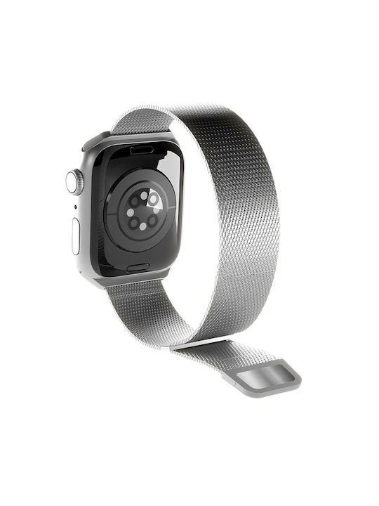 Puro Milanese Каишка Неръждаема стомана Сребрист (Apple Watch 38/40/41 мм (Сребрист))