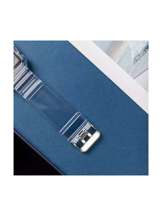 Hurtel Light Set Case & Band Λουράκι Σιλικόνης Μπλε (Apple Watch 44mm)