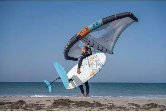 Aztron Falcon Soft-Top Foil 5'7" Φουσκωτή Σανίδα SUP / Windsurf με Μήκος 1.7m Μπλε