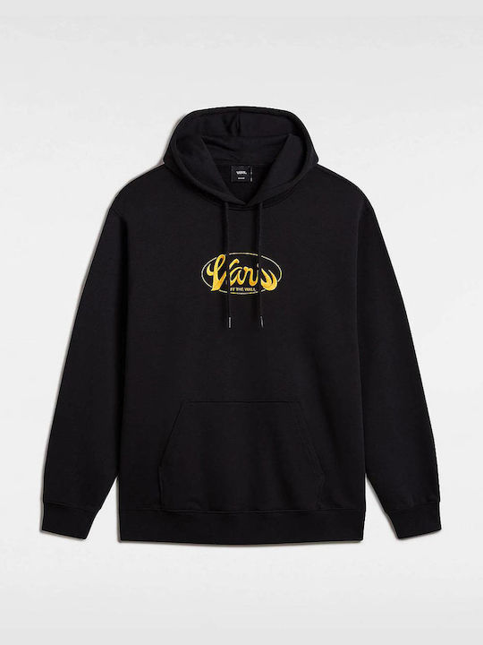 Vans Herren Sweatshirt mit Kapuze und Taschen Black