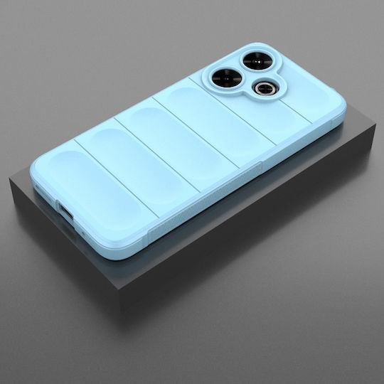 Magic Shield Back Cover Σιλικόνης Γαλάζιο (Redmi 13 / Poco M6 4G)