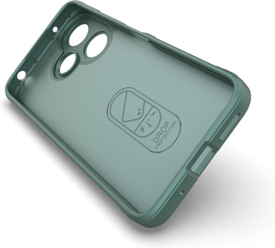 Magic Shield Back Cover Σιλικόνης Κόκκινο (Redmi 13 / Poco M6 4G)