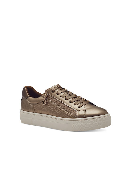 Tamaris Vegan Femei Anatomici Sneakers BRONZE