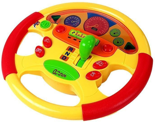 Lean Toys Lenkrad mit Licht und Geräuschen