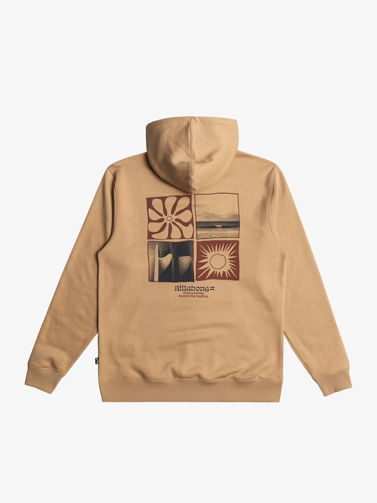 Surf Service Po Sweatshirt mit Kapuze Hazel Beige