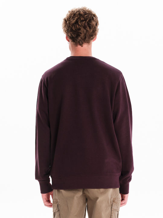 Sweatshirt Burgundisch