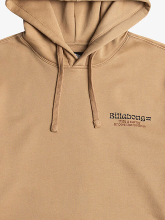 Surf Service Po Sweatshirt mit Kapuze Hazel Beige