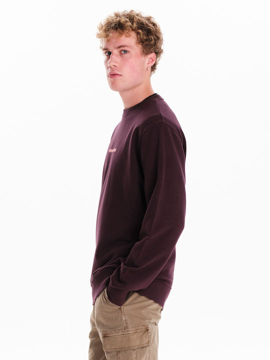 Sweatshirt Burgundisch