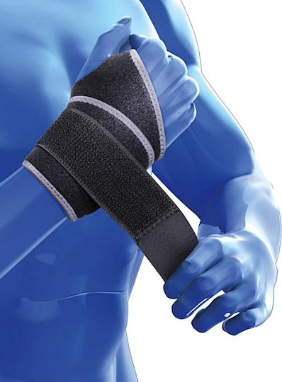 Ortholand Elastisch Unterarm mit Daumen & Befestigung in Schwarz Farbe KED/048