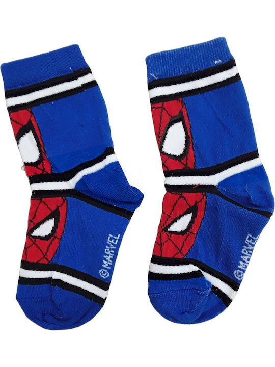 Disney Παιδικές Κάλτσες Spiderman Blue