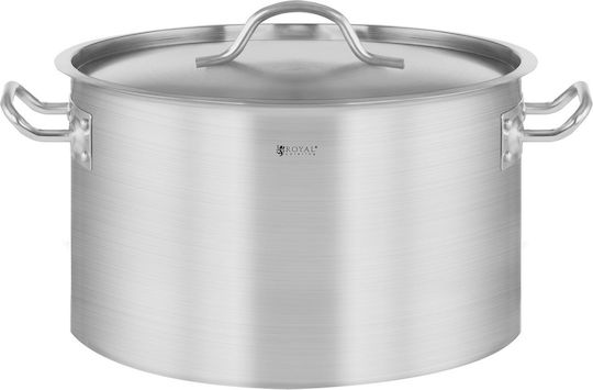 Royal Catering Βαθιά Ανοξείδωτη Κατσαρόλα 14lt / 20cm