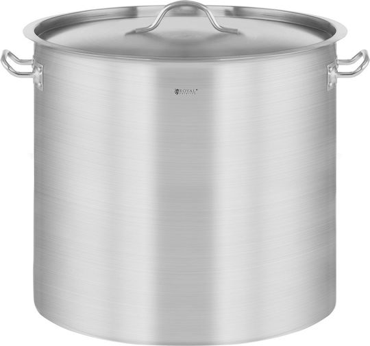 Royal Catering Βαθιά Ανοξείδωτη Κατσαρόλα 21lt / 30cm