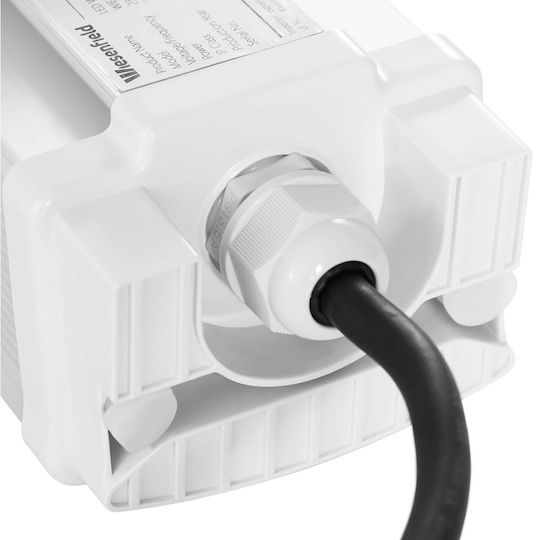 LED водоустойчива херметична лампа за работилница и склад IP65 2200 lm 60 см 20 W