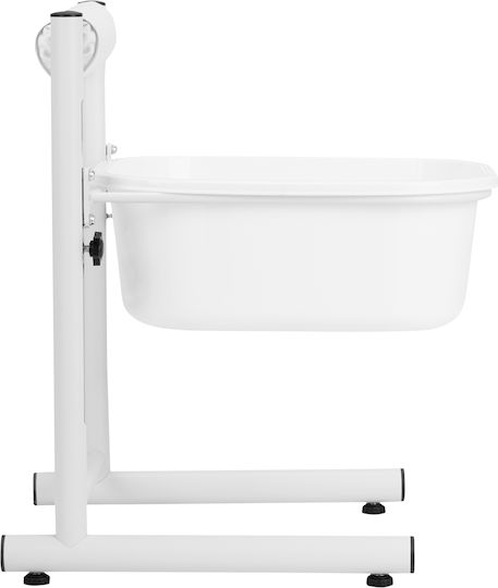 Pedicure Foot Bath Adjustable Height White