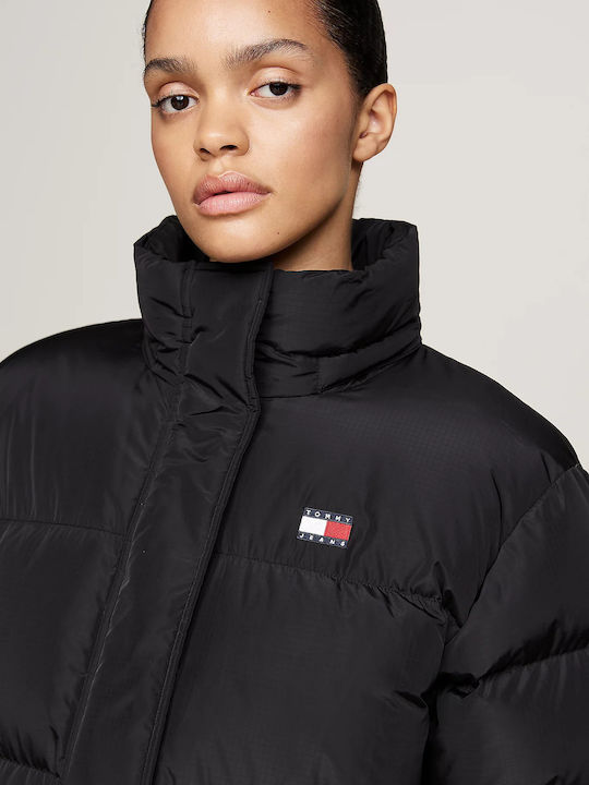Tjw Alaska Lungă Jachetă de femei Puffer Black