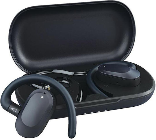Creative Outlier Go Open Ear Bluetooth Handsfree Ακουστικά με Αντοχή στον Ιδρώτα και Θήκη Φόρτισης Μπλε