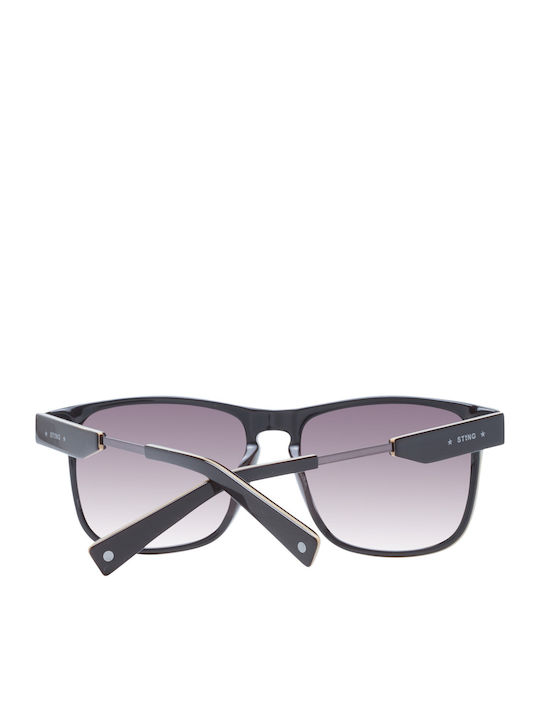 Sting Unisex Ochelari de soare cu Maro Cadru și Violet Lentilă SST384 AAHY