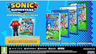 Sonic Superstars PS4 Game (Γαλλικό Εξώφυλλο)