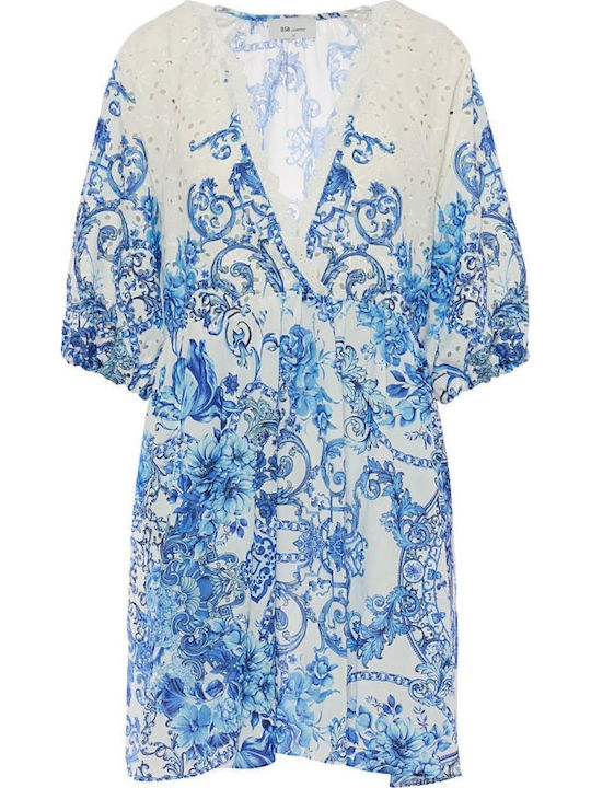 Summer Mini Dress Porcelain
