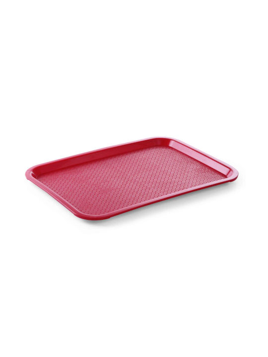 Fast Food Polypropylene Tray 35x45cm Red