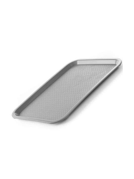 Polypropylen-Schnellimbiss-Tablett 30,5x41,5cm Grau