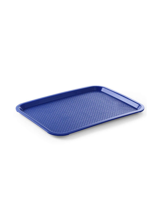 Polypropylene Fast Food Tray 30.5x41.5cm Blue