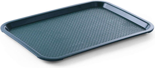 Green Polypropylene Fast Food Tray 35x45cm