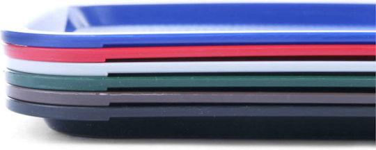 Fast-Food-Tablett aus Polypropylen 30,5x41,5cm Rot